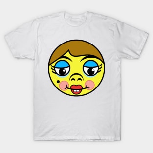 Makeup Face T-Shirt